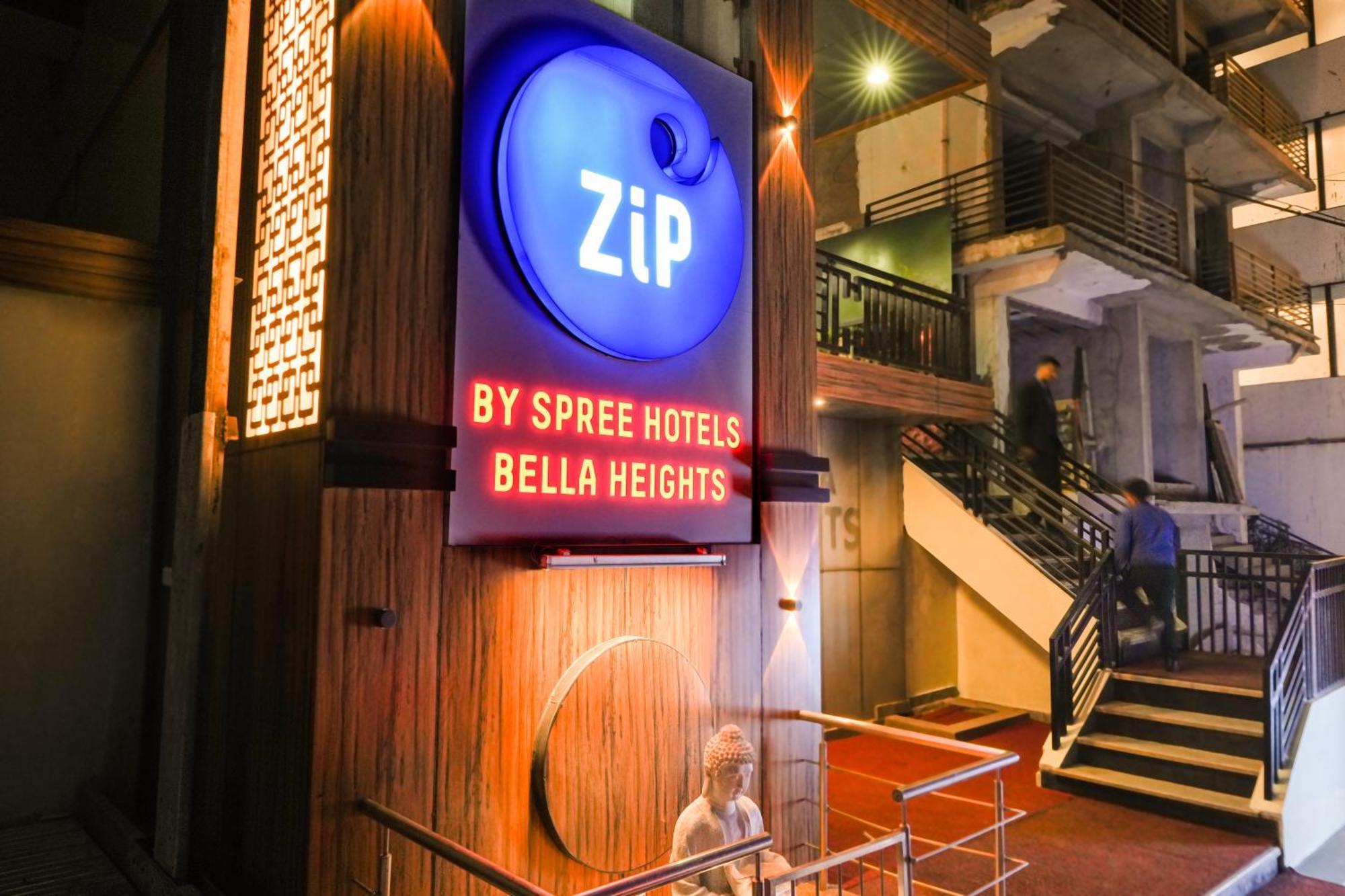 Zip By Spree Hotels Bella Heights Mcleodganj ダラムシャーラー エクステリア 写真